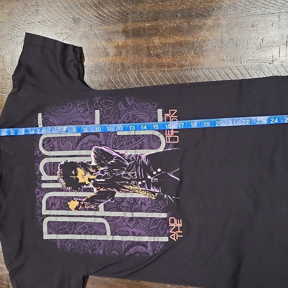 Vintage 1985 Prince and the Revolution Shirt World Tour Size M Single Stitch - Picture 9 of 9